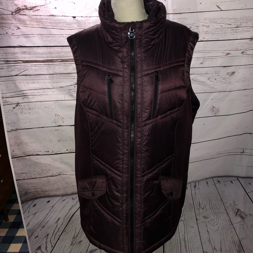 Michael Kors Sleeveless Winter Vest.